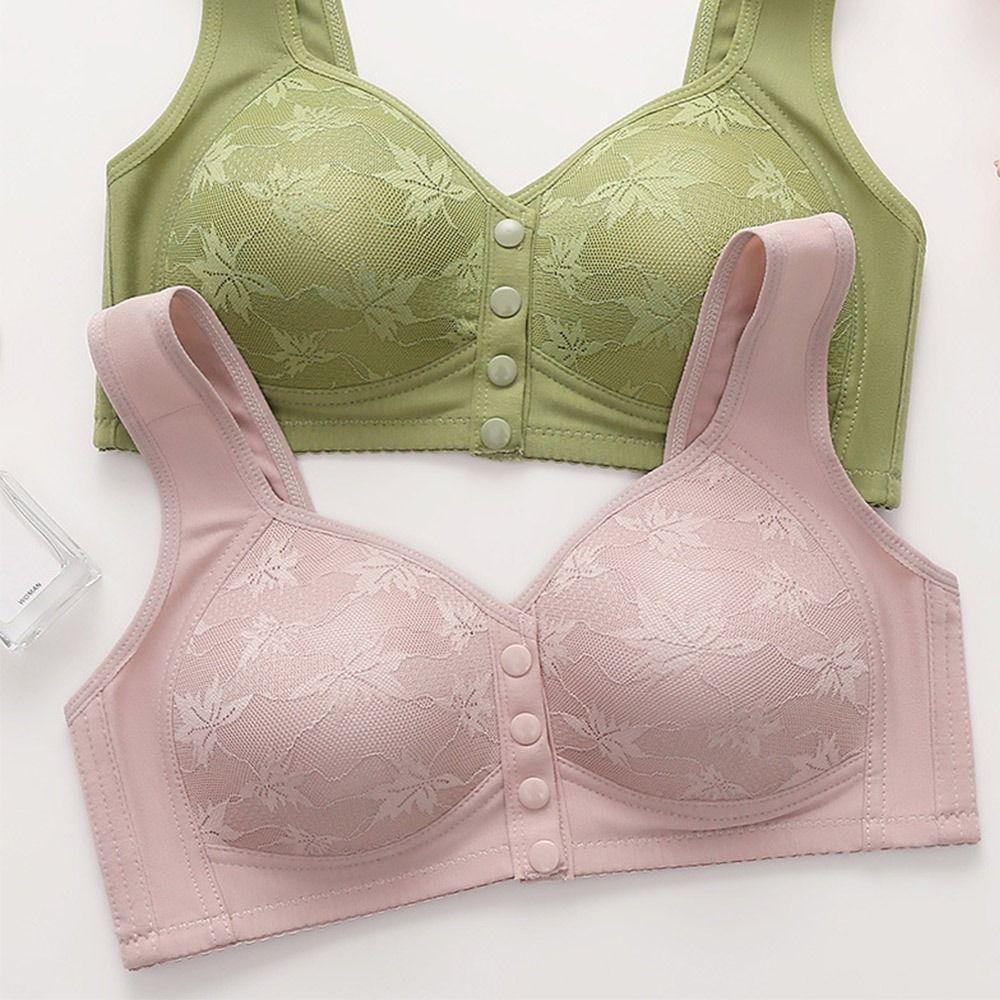 Cotton Bra Everyday - Повседневный спортивный бюстгальтер с передней застежкой,