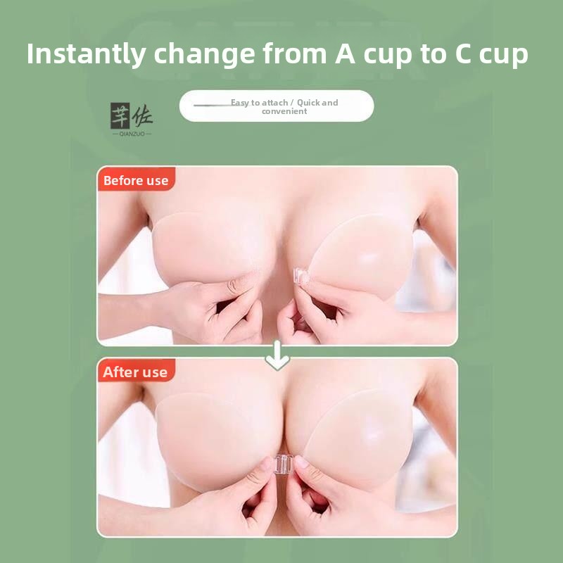 Невидимый силиконовый бюстгаль – обзор и цена Push Up Bra Silicone